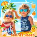 Kids Sunglasses Bulk Party Favors, 12/24 Pack Boys Girls Sunglasses for Kids Age 3-8 with UV 400 Protection