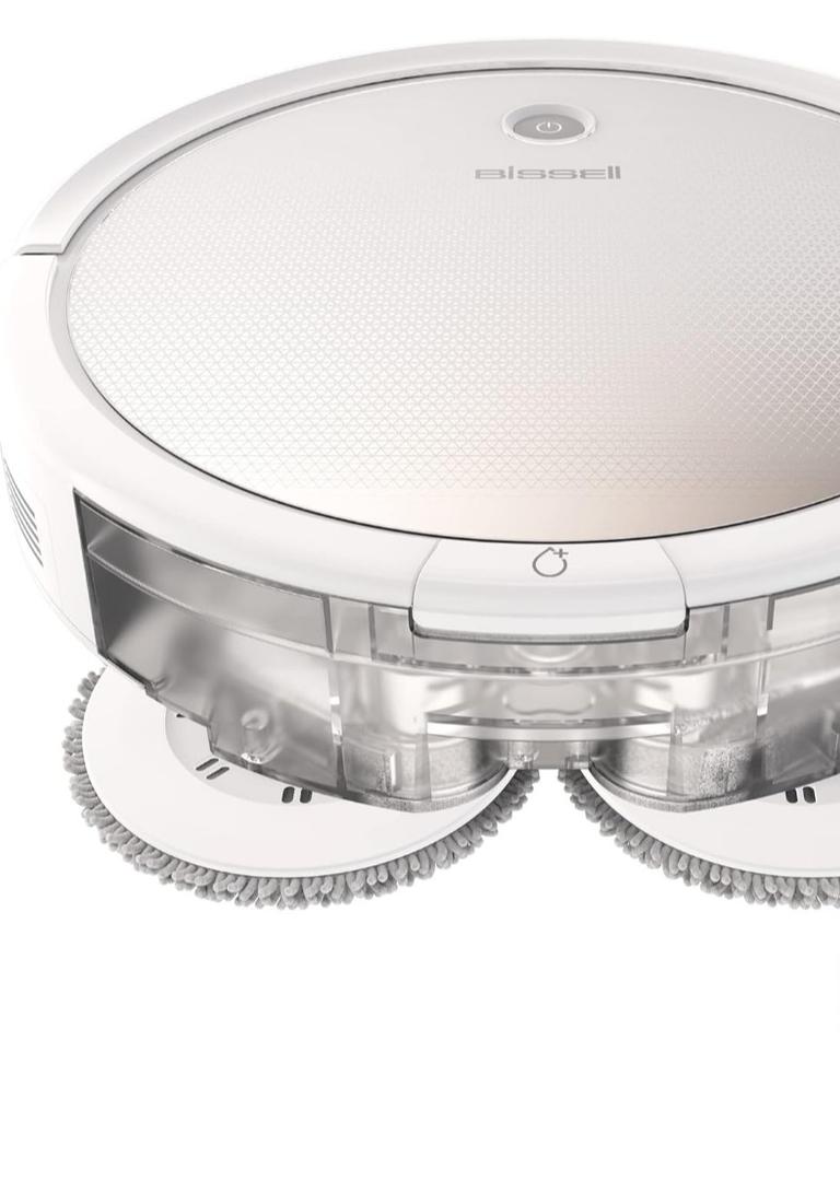 Bissell SpinWave Pet Robot, 2-in-1 Wet Mop and Dry Robot Vacuum, WiFi Connected with Structured Navigation, 3347