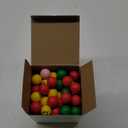 Skylety 100 Pieces Mini Smile Face Stress Balls Funny Stresbe Happy Foam Soft Colored Smile Toys for Adults 1.2 Inch Relief Balls for Anxiety(Assorted Colors)