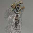 Nonforgetta Rustic Farmhouse Metal Flower Wall Art  Set of 3 Floral Decorations for Living Room, Bedroom, or Bathroom  Minimalist & Elegant Wall Dcor Gift (light blue)