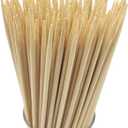 HOPELF 6" Natural Bamboo Skewers for BBQAppetiserFruitCocktailKabobChocolate FountainGrillingBarbecueKitchenCrafting and Party. =4mm, More Size Choices 8"/10"/12"/14"/16"/30"(100 PCS)