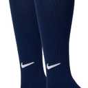 Nike Unisex Baseball/ Softball Over-The-Calf Socks (2 Pairs), College Navy/ White, X-Large