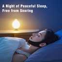 Chin Strap for Sleeping, Effective Anti Snoring Devices, Airflow Jaw Strap for Sleep Apnea Breathable and Comfortable, Adjustable Anti Snoring Chin Strap AABB