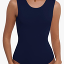 Cute Sleeveless Tank Tops Bodysuit for Women Crew Neck Casual 2026 Summer Tops XLarge