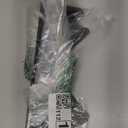 Stainless Steel Stove Gap Covers (2 Pack), Stove Gap Filler, Stove Counter Gap Guards for Kitchen, Range Trim Kit, Easy Clean with Heat Resistant, Adjustable Length 13.8 to 27.6, Width 0.79" (Black)