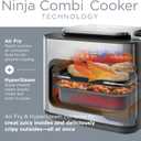 Ninja Combi™ 14-in-1 Multicooker, Air Fryer Toaster Oven & Steamer, SFP701, 14.92 x 15.43 x 13.11 