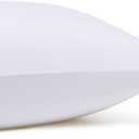 Amazon Basics Lightweight Super Soft Easy Care Dorm-Friendly, Microfiber 3 Piece Bed Sheet Set with 14-Inch Deep Pockets, Twin XL, Bright White, Solid