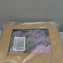 Ling's moment Artificial Flowers, 50Pcs 3" Roses in Purple Shades, Realistic DIY Foam Floral Decor for Wedding Bouquets/Centerpieces, Outdoor Party Backdrops, Room/Table, and Garden/Pot Decorations