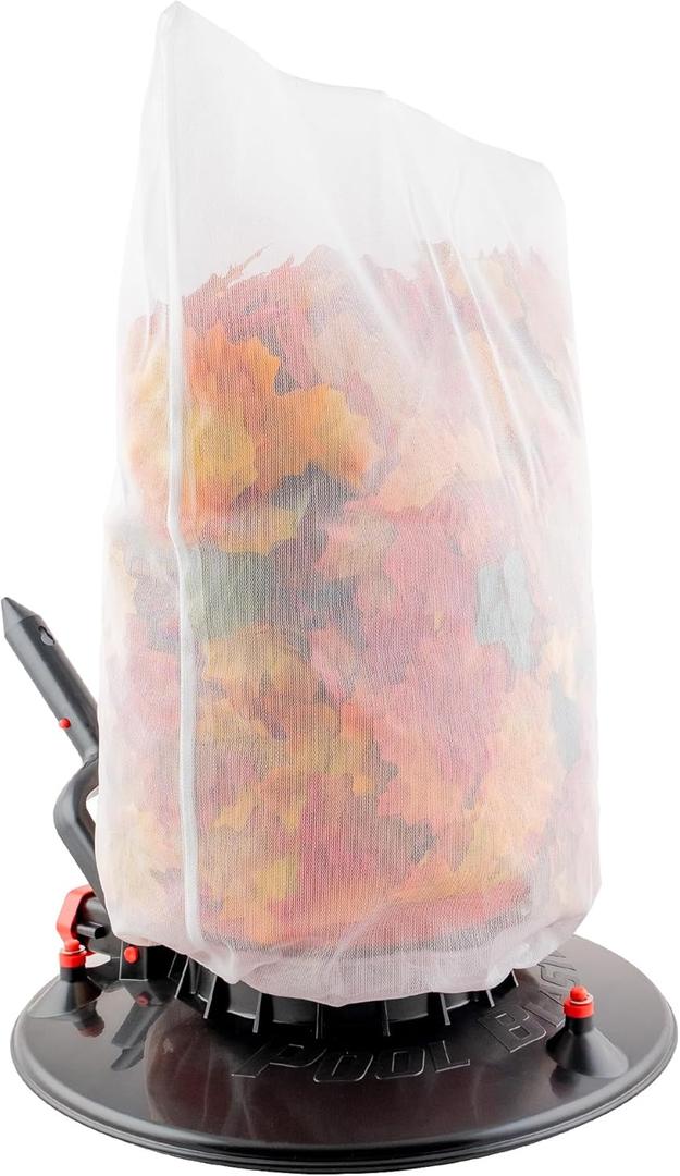 POOL BLASTER Leaf Vac Recharge Cordless Rechargeable Pool Leaf Vacuum & Skimmer, Swimming Pool Leaf Catcher with Heavy Duty Mesh Bag, for Inground and Above Ground Pools, by Water Tech