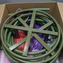 Giegxin 6 Pcs Giant Butterfly Flower Decorations Huge Artificial Tulle Butterflies Flowers with Stand Backdrop Decorations for Wedding Birthday Bridal Shower Home Garden Decor Storefront Displays