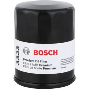 BOSCH 3323 Premium Oil Filter With FILTECH Filtration Technology - Compatible With Select Acura MDX, RDX, RSX, TL; Chrysler; Dodge; Ford; Honda Accord, Civic, CR-V, Pilot; Infiniti; Nissan + More