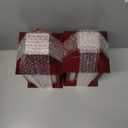 Taman Christmas Lantern, 2 Pack Hanging Lights LED Flickering Lights Battery Operate Decorative Outdoor Lighting Waterproof Umbrella Lights for Christmas Patio Garden, Table,Party Decor