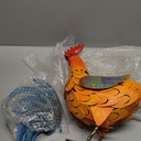 Rooster Statue Chicken Sculpture Garden Decoration Metal Yard Art for Yard Outdoor Decoration