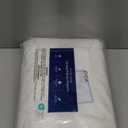 Waterproof Cooling Mattress Protector - Mattress Cover Cal King Size - Viscose Made From Bamboo - Soft, Breathable, Noiseless & Washable - Fitted Sheet Style & All Round Protection - (72" x 84") White