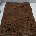 Muddy Mat Shown on TV  Super Absorbent Microfiber Dog Door Mat for Muddy Paws, Non-Slip Washable Pet Rug, Quick Dry Chenille Entryway Carpet, Machine Washable Indoor Outdoor mat, Brown 28"x18"
