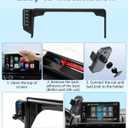 PZK Car Phone Mount for Honda HRV 2023-2026/ CRV 2023-2026 / Honda Pilot 2023-2026 Accessories 7/9-inch Screen 360 Rotation Auto Lock CRV HRV Car Phone Holder Not Affect Air Vent Phone Cradles