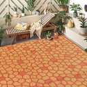 Boulder Bee Outdoor Rugs | Plastic Straw Rug | Waterproof Outdoor Camping Rugs | Quick Drying Picnic Rug | Sand Free Reversible Beach Mats | 9 x 12 Feet