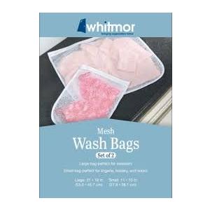 Whitmor Mesh Wash Bags Set of 2