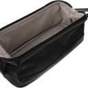 Ipetboom Blow Dryer Bag Hair Straightener Storage Pouch Travel Organizer Wall Mountable Aesthetically Crafted (Black)