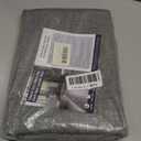 chakme Bath Mat 36x25, Ultra Thin Non Slip, Quick Dry Absorbent, Dark Grey, 36"x25"