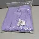 Glozeplus Women's 2 Piece Jumpsuit Floral Print Summer Half Sleeve Thin Coat Bodycon Short Pant Set Outfits (Purple, XL)