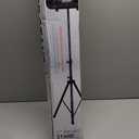 Dolphin ST-200 Speaker Tripod Stand - Adjustable Height from 38" to 79", Maximum Weight Capacity of 110 lbs - Perfect for Audio Setups - Black
