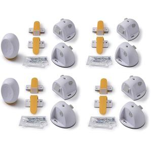 Safety 1st Adhesive Magnetic Lock System, 8 Locks And 2 Keys