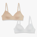 Calvin Klein Girls' Soft Cup Bralette, 2-Pack
30A