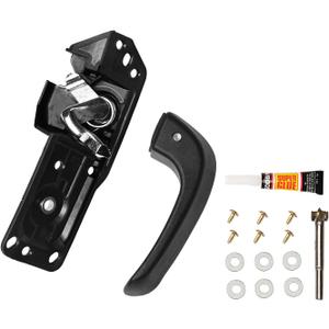 Interior Door Handle Front Left Drivers Side Compatible with 2007-2014 Chevy Silverado 1500/2500/3500 Tahoe Suburban Avalanche GMC Sierra Yukon Cadillac Escalade ESV/EXT,Replaces OEM# 20833606, 80374