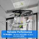 S99080176 99080176 Bathroom Exhaust Fan Motor 180 CFM Powerful Vent Fan Motor, Compatible with 505-A, 505-B, 505MG, 507-A, 507-B, 507-C, 507-MG Bathroom Fan Motor SP-61K32