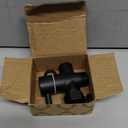 Sneatup Solid Brass 3-way G1/2 Shower Diverter (Matte Black)