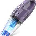 Handheld Vacuum Cordless,Car Vacuum Cleaner Portable Wireless with LED Light Washable HEPA Filter