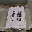 BYFU White Side Table, Small End Table with Storage Shelf, 3-Tier Nightstand Bedside Table Bookshelf Bookcase Display Rack for Small Spaces Bedroom Bathroom Living Room Office