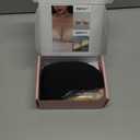 LAZYROSY Sticky Push Up Backless Bras Strapless Stick on Bra Invisible Adhesive Bra with Nipple Covers for Women (Black+Beige, D)