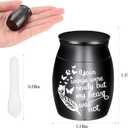 Mini Cremation Urns for Human Ashes Small Urns for Memorial Decorative Funeral Burial Urn for Male Female Ashes-4-Piece Set (4Pcs)
