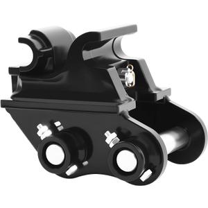 Mini Excavator Mannual Quick Hitch Coupler 25mm Pin Compatible with 0.6 0.8 1.3 1.5 2.0 Ton Quick Change Hitch Span Attachments Center Wheelbase 90mm/3.54in