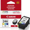 Canon CL-246 XL Genuine Color Ink Cartridge, Compatible with iP2820, MG2420/2924/2920/3020/2522/2525, MX492, TS3120/302/302a/202/202a/4520/3320