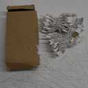 Christmas Lights 100 Count Mini Clear Lights 32ft White Wire Christmas Tree String Lights Set for Outdoor Indoor Christmas Decorations Wedding Decorations Valentines Day Decor,UL Certified (32feet)