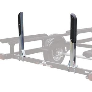 Extreme Max 3005.3787 Heavy-Duty 30" Pontoon Trailer Guide-Ons with Non-Marking Coating for 3" Trailer Frames - Includes 2 Guide-Ons