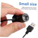 5V Small Spot Light Spotlight with USB Cable Showcase Spot Light USB Powered Led Spotlight 6000K Tiny Jewelry Light, Cool White Lighting Portable Fixture for Home Store Entryways Shelves, 1.5M Cable