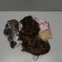 Brown Highlight Body Wave Human Hair Bundles 16 18 20 Inch Light Brown 3 Bundles Brazilian Remy Sew in Hair Weave for Black Women 300g/Pack (Black and Light BrownP1B/30)