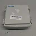 Waterproof Outdoor Project ABS Plastic Junction Box IP67 Weatherproof Dustproof Enclosure with Hinged Cover, Mounting Plate,Wall Brackets for Power Project (5.9"X5.9"X3.5")