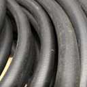 75-Foot Premium Heavy-Duty Rubber Garden Hose, Brass