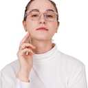 LifeArt Blue Light Blocking Glasses, Anti Eyestrain, Computer Reading Glasses,TV Glasses for Men and Women
