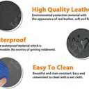 labwork Black Artifical Leather Door Panel Insert Cover Armrest Covers Replacement for Acura TSX 2009-2014
