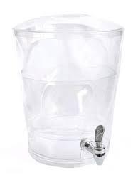 Clear Beverage Dispenser