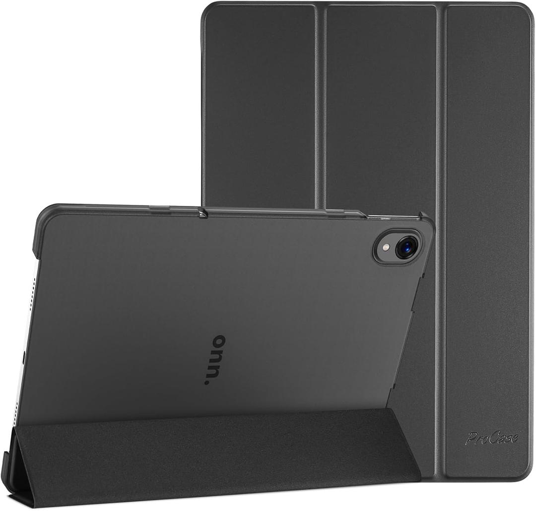 ProCase for Onn. 11" Tablet Pro 2024 Case, Slim Stand Hard Back Shell Protective Smart Cover for Onn. 11 Inch Tablet Pro 2024 Model -Black