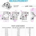 E69 20A Amp Manual Reset Circuit Breaker 12V-32V DC for Boat RV Motor Solar System Waterproof Switchable | UL Certified