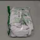 2 Pack Kids Chef Apron and Hat, Adjustable Kitchen Cooking Apron with Two Pockets for Girls Boys (White)