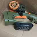 13-Inch String Trimmer Cordless,(2 x 21V 5.0Ah Batteries & Charger), 2 in 1 Trimmer & Edger, Electric Weed Wacker with Auto Rope Spool Feed, 6 Pcs 4M Spool Line for Yard, Garden, Green